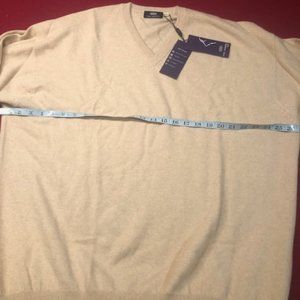 GOBI mens NWT xxxl 100% cashmere sweater